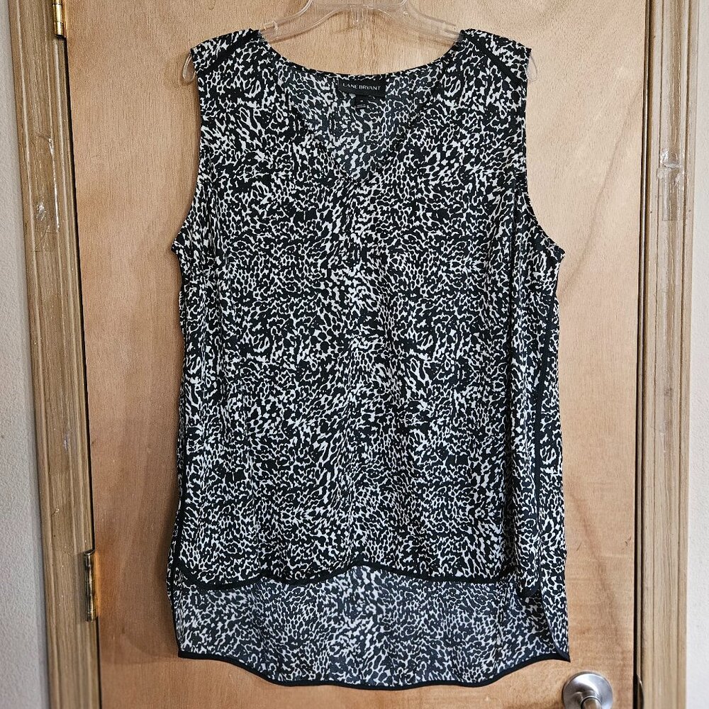 Lane Bryant Blouse 18 Blouse Top Sleeveless